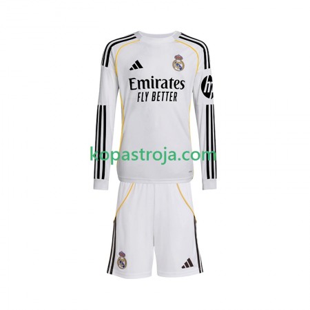 Billiga Fotbollströjor Real Madrid Barn Hemma tröja 2025/26 Långärmad